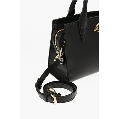 LOVE Solid Color Tote Bag with Golden Logo