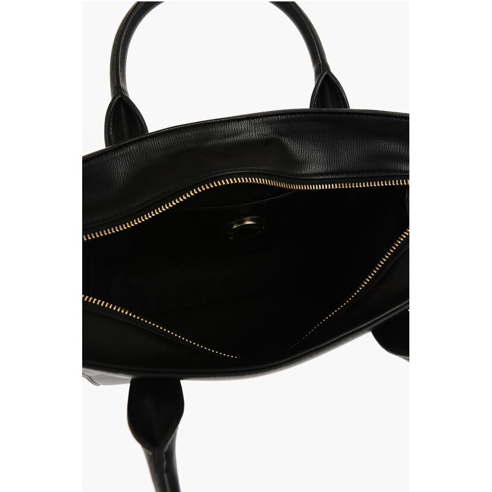 LOVE Solid Color Tote Bag with Golden Logo