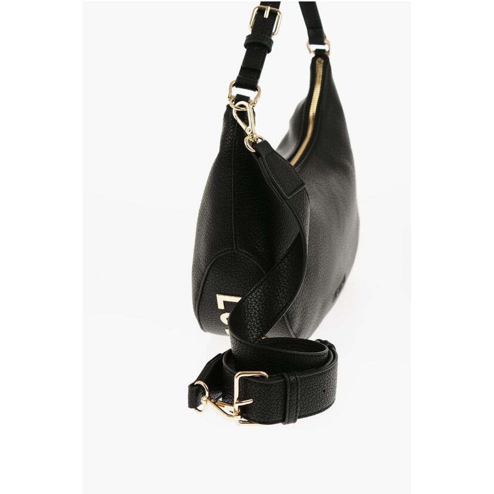 LOVE Textured Faux Leather ECO-FRIENDLY GIANT Hobo Bag with