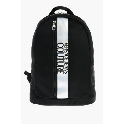 JEANS COUTURE Nylon Backpack with Contrasting Logoed Detail