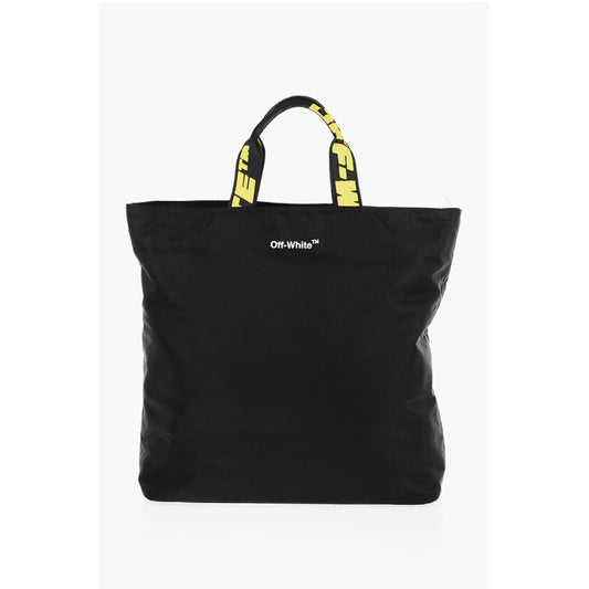 Nylon HARDCORE Tote Bag with Logoed Handles