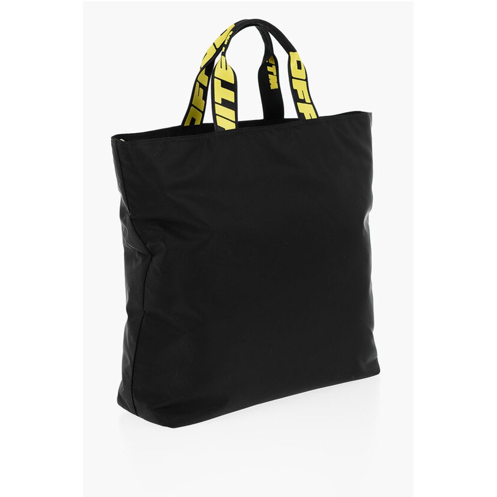 Nylon HARDCORE Tote Bag with Logoed Handles