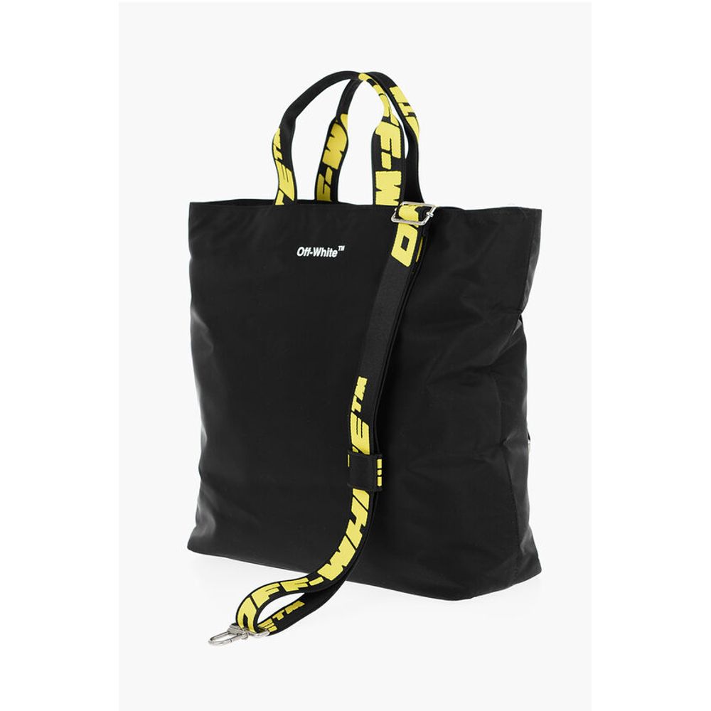 Nylon HARDCORE Tote Bag with Logoed Handles