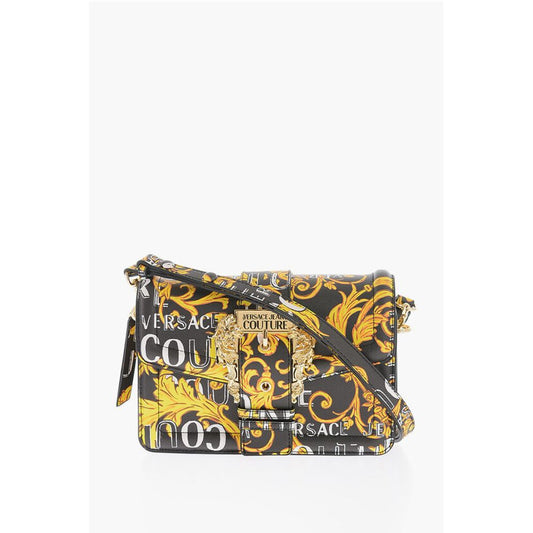 JEANS COUTURE Saffiano Faux Leather Baroque Motif RANGE F wi