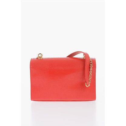 LOVE Faux Leather Shoulder Bag with Metal Magnetic Closure