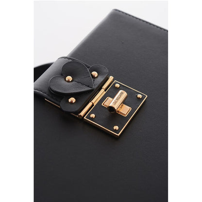 LOVE Leather Briefcase Bag with Turn Lock Closure