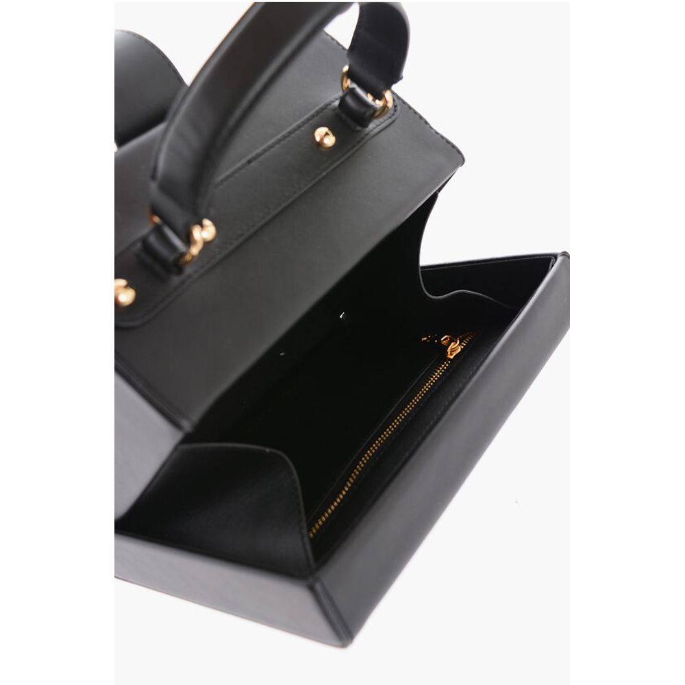 LOVE Leather Briefcase Bag with Turn Lock Closure