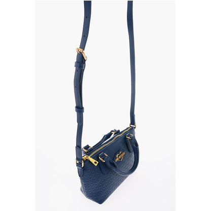 LOVE Faux Leather VALENTINA Crossbody Bag with all-Over Hear