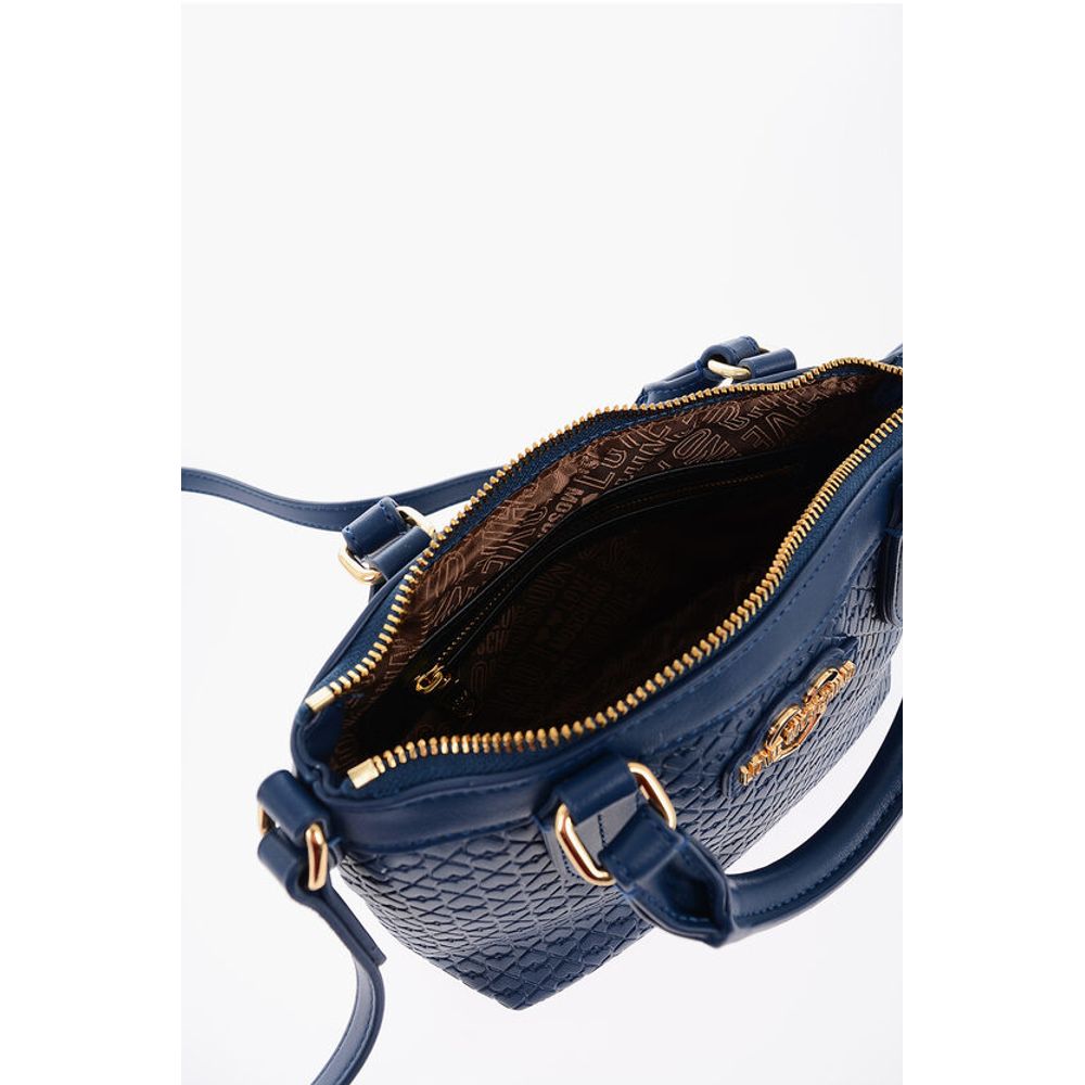 LOVE Faux Leather VALENTINA Crossbody Bag with all-Over Hear
