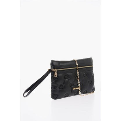 LOVE Hearts Embossed Faux Leather Handbag