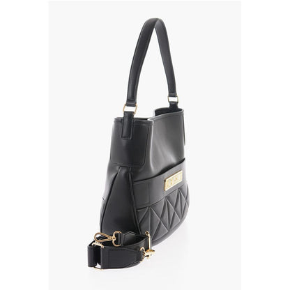 LOVE Faux Leather Bag with Removable Shoulder Strap