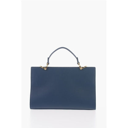 LOVE Solid Color bag with Removable Faux Fur Handle