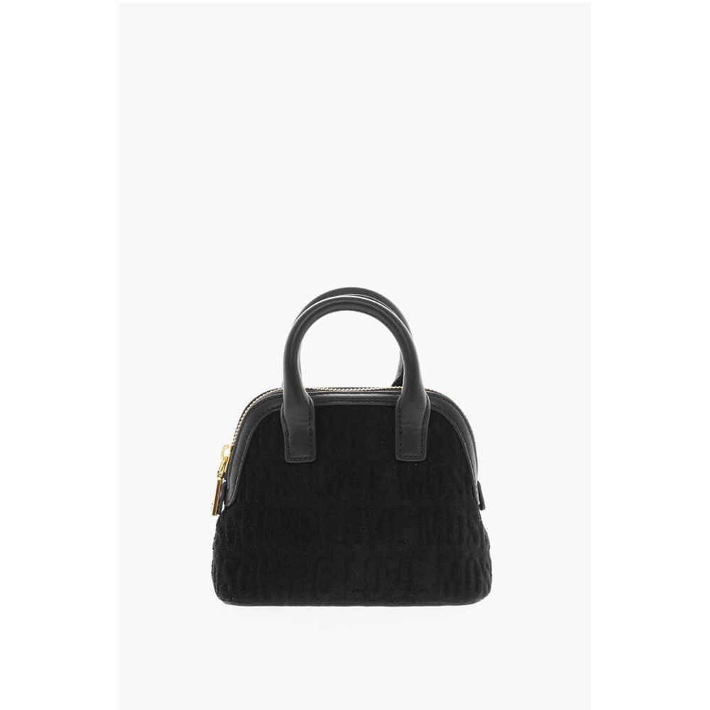 LOVE All Over Logo Embossed Terry Mini Bag