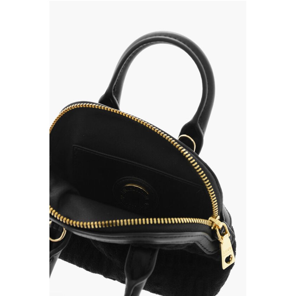 LOVE All Over Logo Embossed Terry Mini Bag