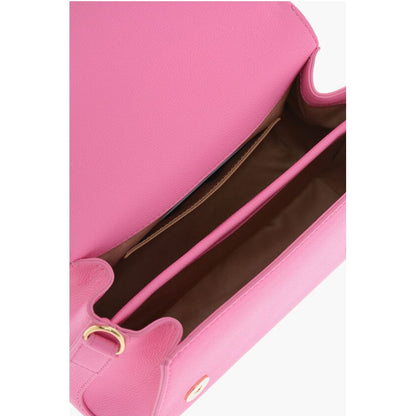 LOVE Faux Leather Mini Bag with Maxi Golden Plaque