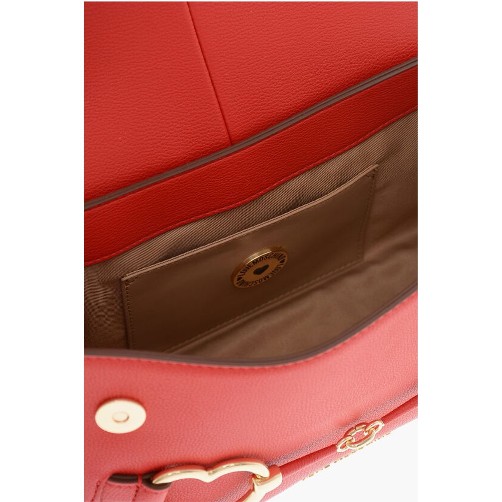 LOVE Faux Leather BIG HEARTBIT Shoulder Bag