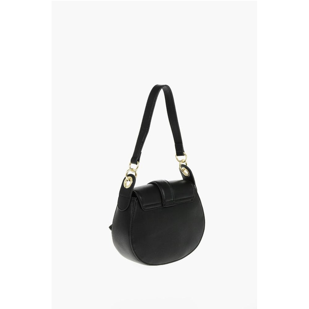 LOVE Faux Leather Crossbody Bag with Heart Shaped Charm