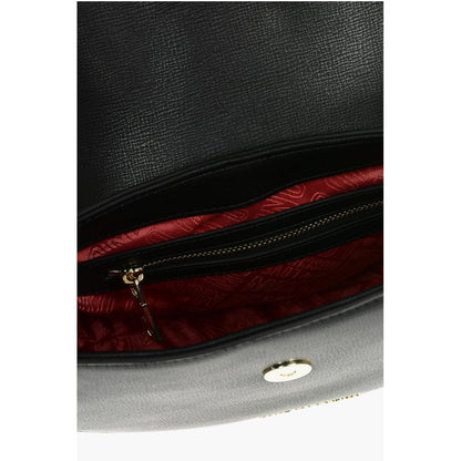 LOVE Faux Leather Crossbody Bag with Heart Shaped Charm