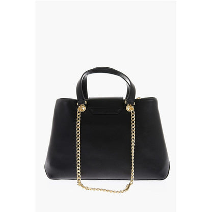 LOVE Textured Faux Leather LUCILLE Tote Bag with Double Comp