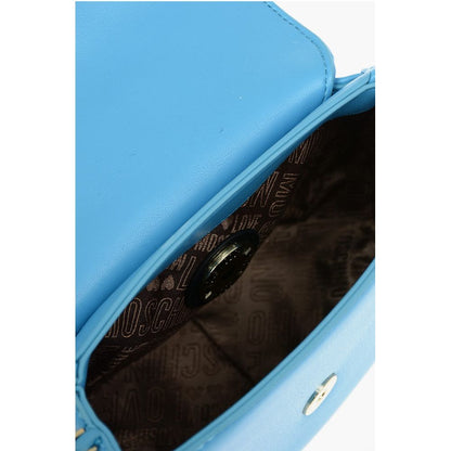LOVE Faux Leater Crossbody Bag with Quilted Details