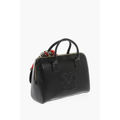 LOVE logoed handkerchief faux leather SIMPLE HOOP handbag