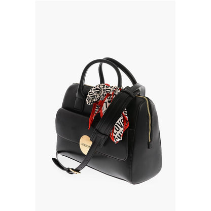 LOVE logoed handkerchief faux leather SIMPLE HOOP handbag