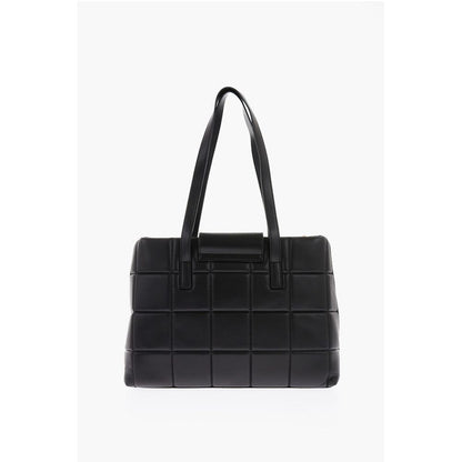 LOVE Faux Leather Padded Tote Bag