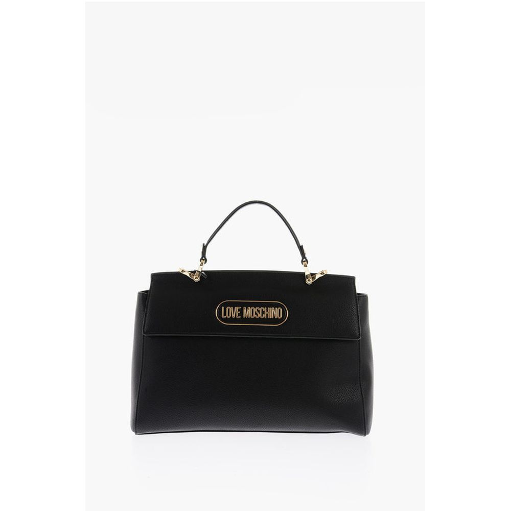 LOVE removable shoulder strap faux leather bag