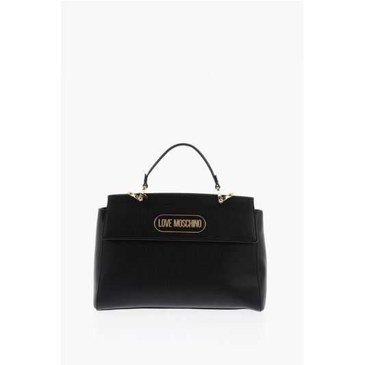 LOVE removable shoulder strap faux leather bag