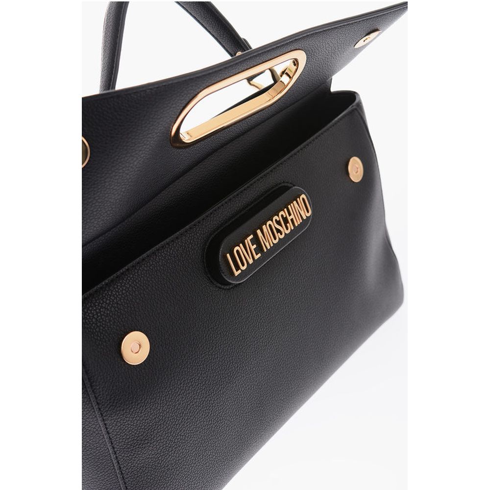 LOVE removable shoulder strap faux leather bag