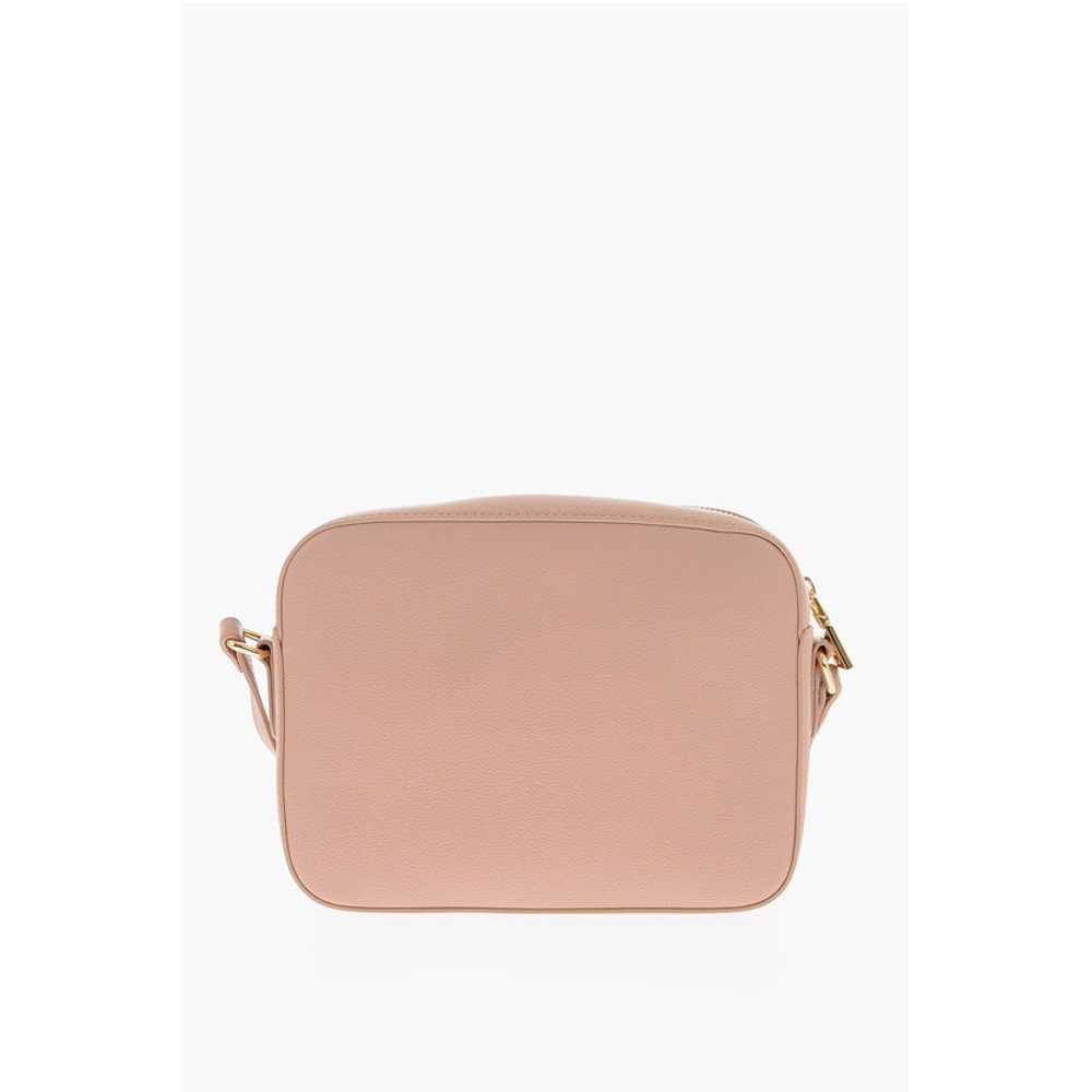 LOVE Textured Faux Leather Camera Bag with Maxi Pocket