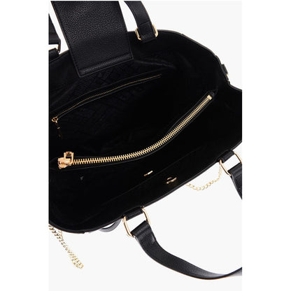 LOVE Faux Leather Rectangular Bag with Maxi Patch Pocket