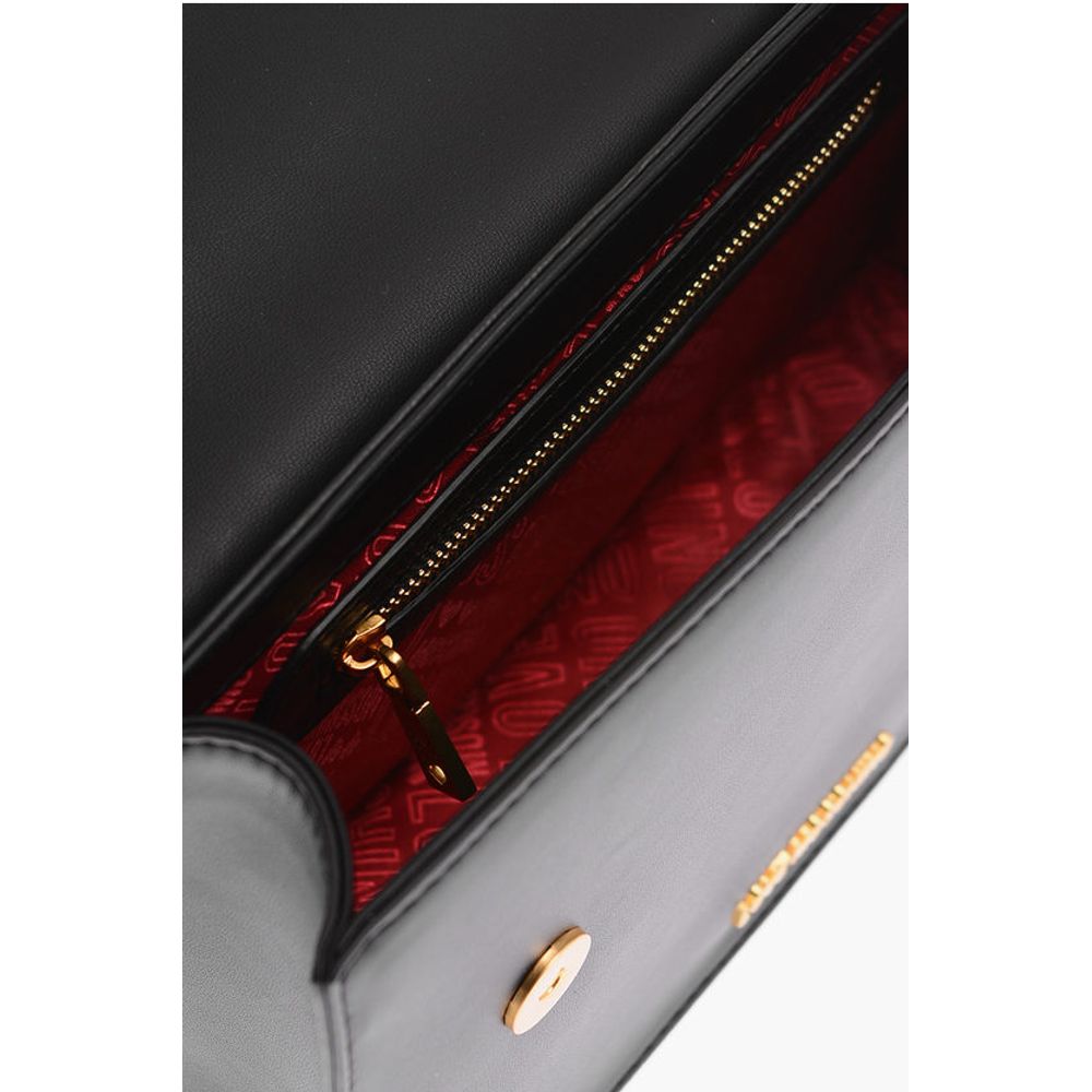 LOVE Chain and Clamp Shoulder Bag
