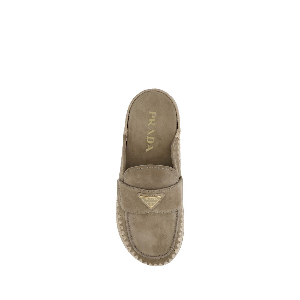 Suede Mules