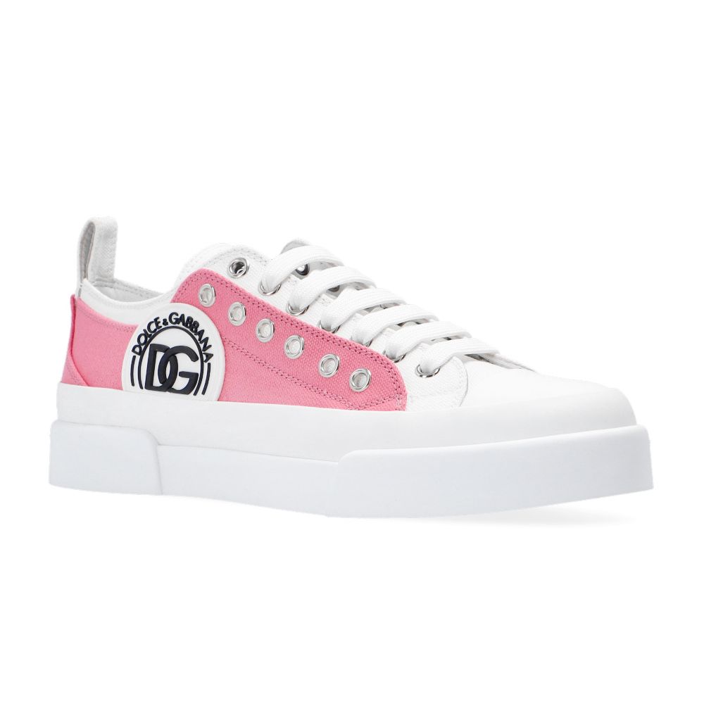 Pink Cotton Sneaker