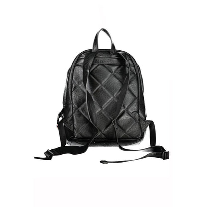 Black Polyethylene Backpack