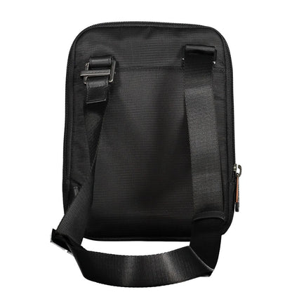 Black Recycled Polyethylene Shoulder Bag
