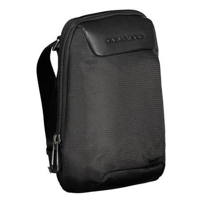 Black Recycled Polyethylene Shoulder Bag