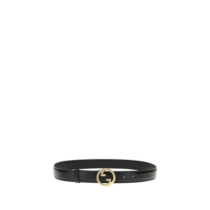 Leather GG Belt