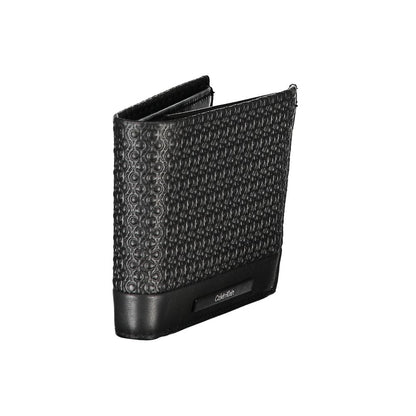 Elegante Cartera RFID de Piel Negra