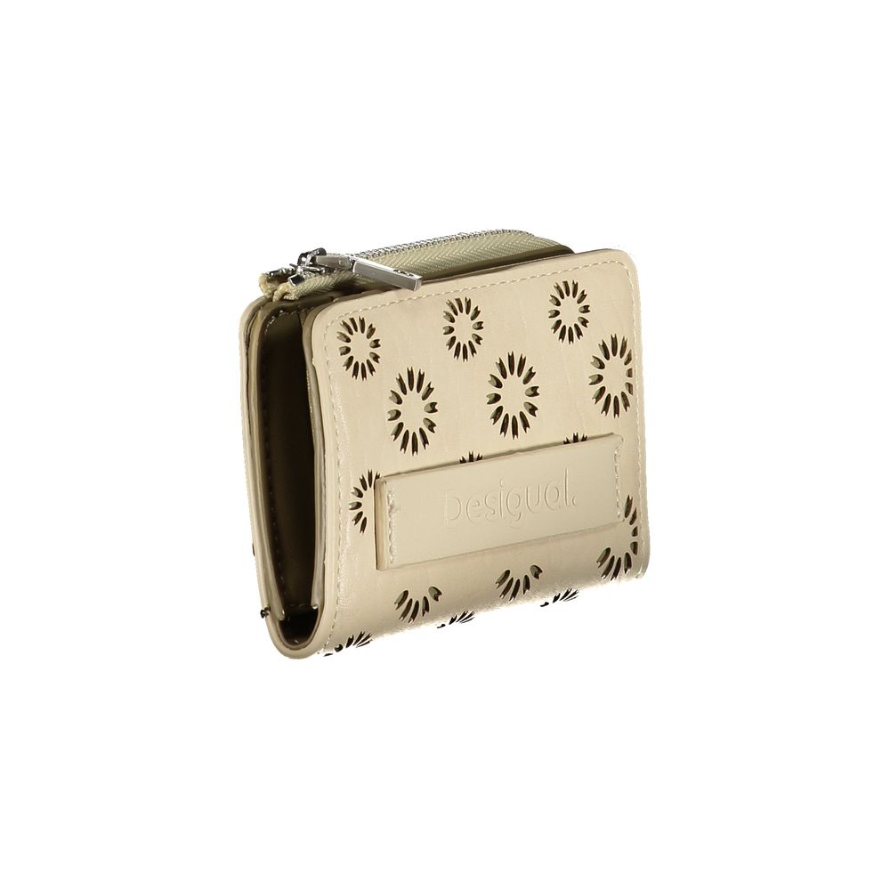 Cartera de polietileno beige