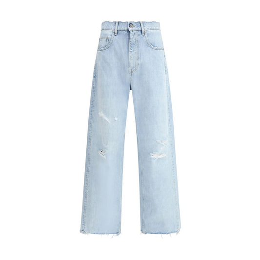 Wide-leg Morgan Jeans