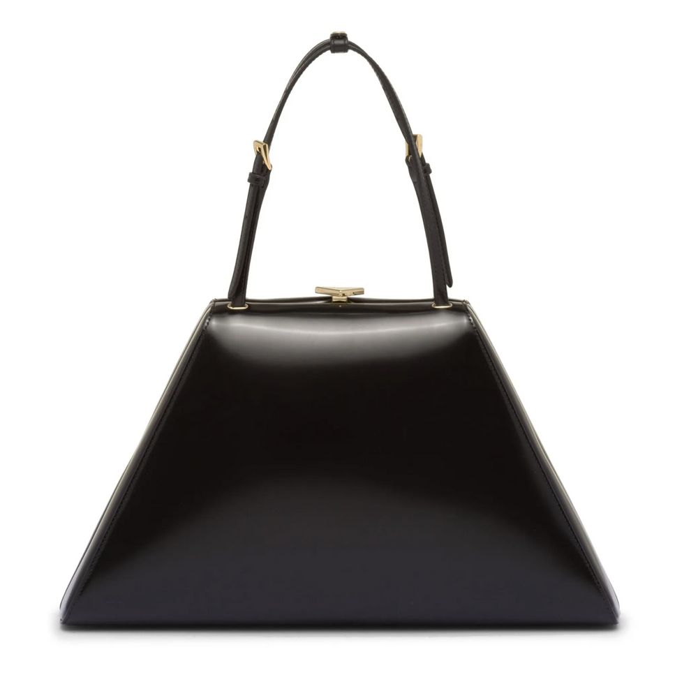Black Leather Handbag