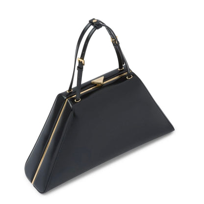 Black Leather Handbag