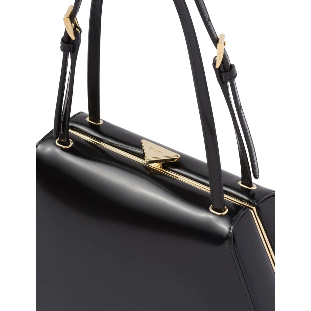Black Leather Handbag