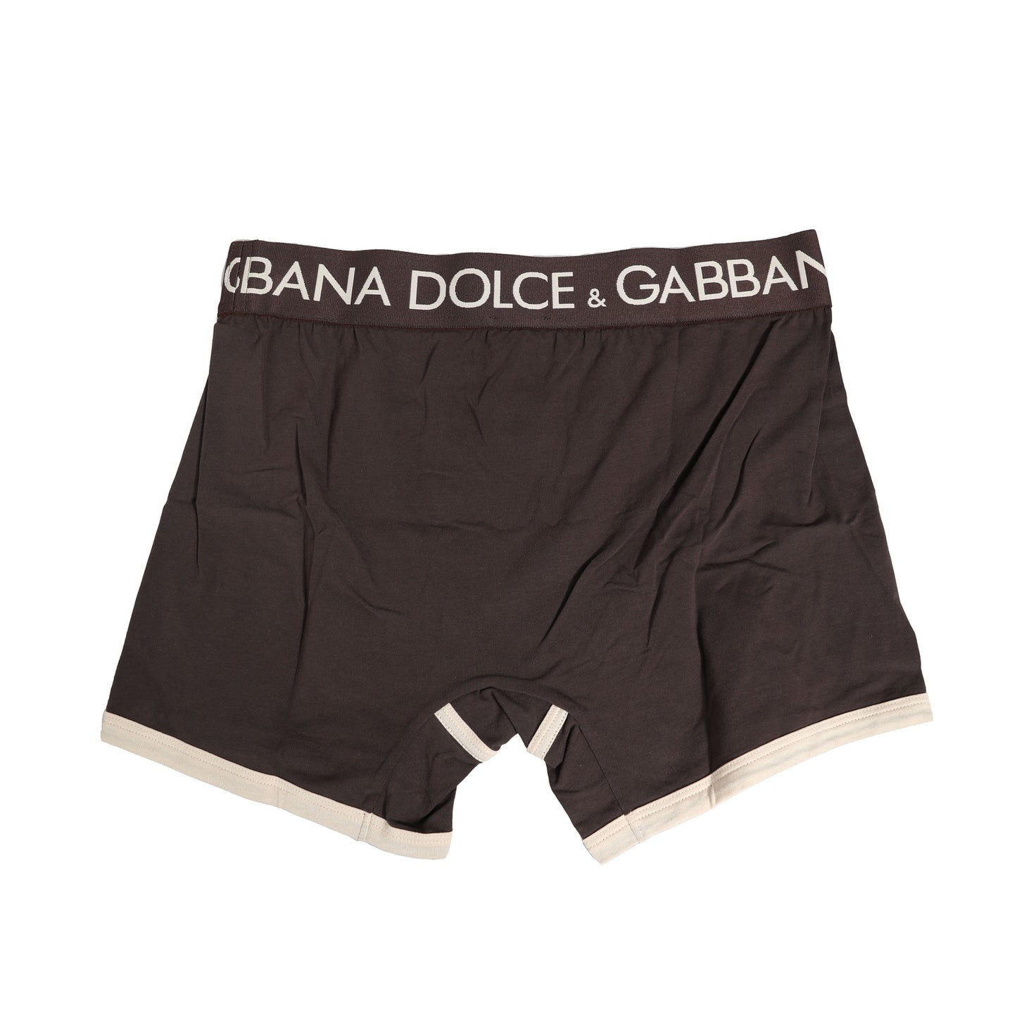 Brown Cotton Stretch Regular Boxer Underwear