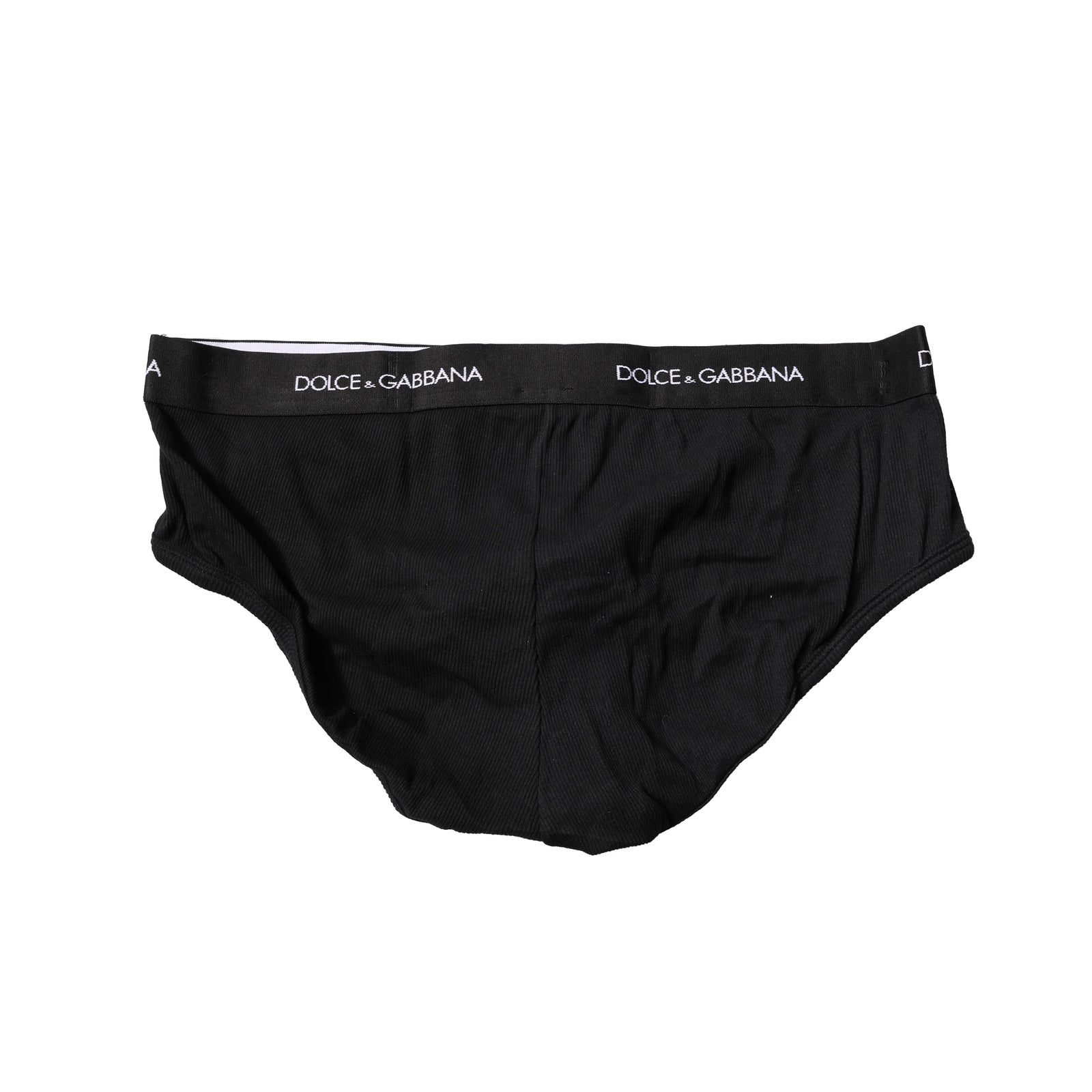 Black Cotton Stretch Regular Brief Underwear