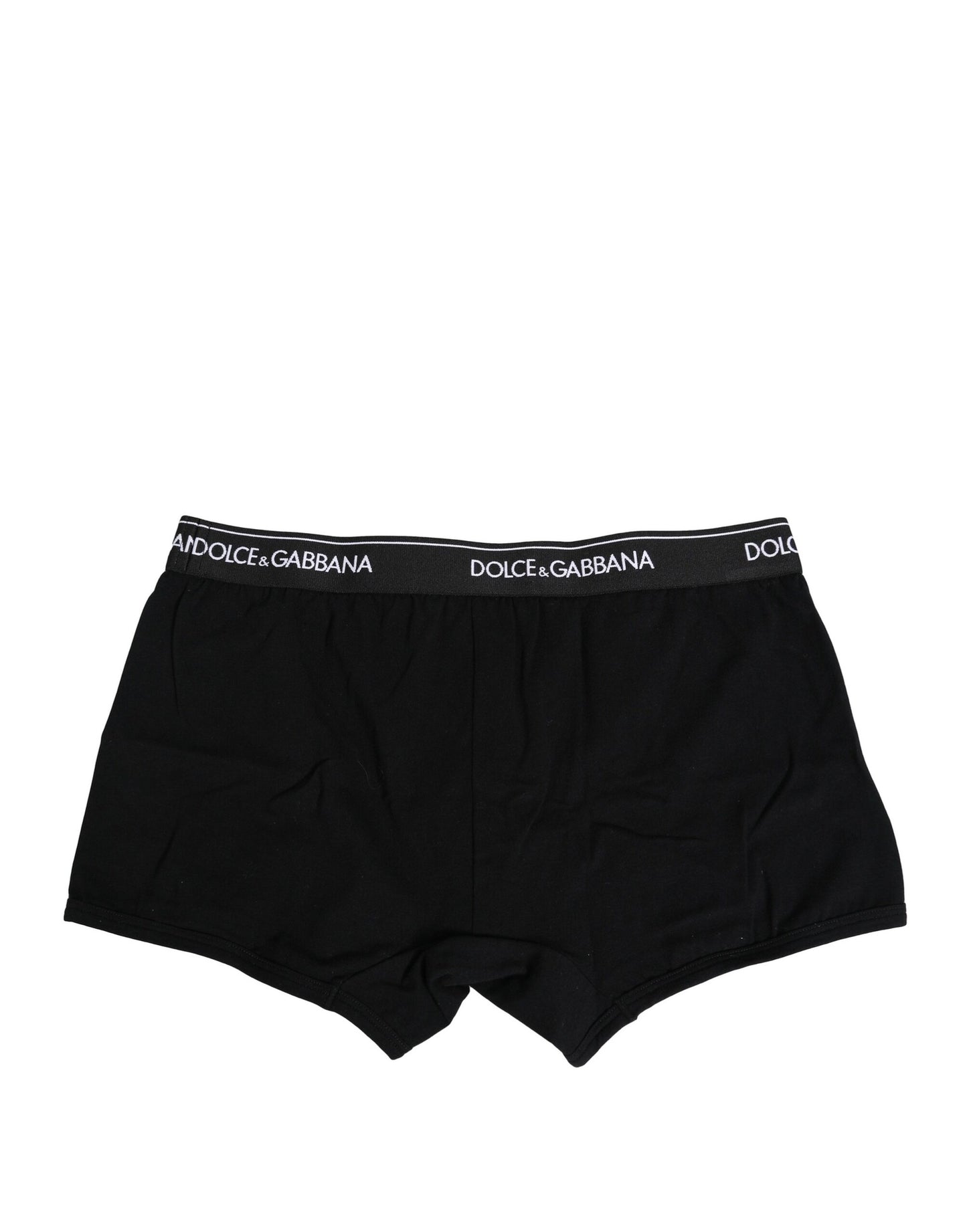 Black Cotton Stretch Regular Boxer Underwear