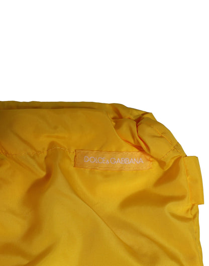 Yellow Waistband Logo Beachwear Brief Swimwear