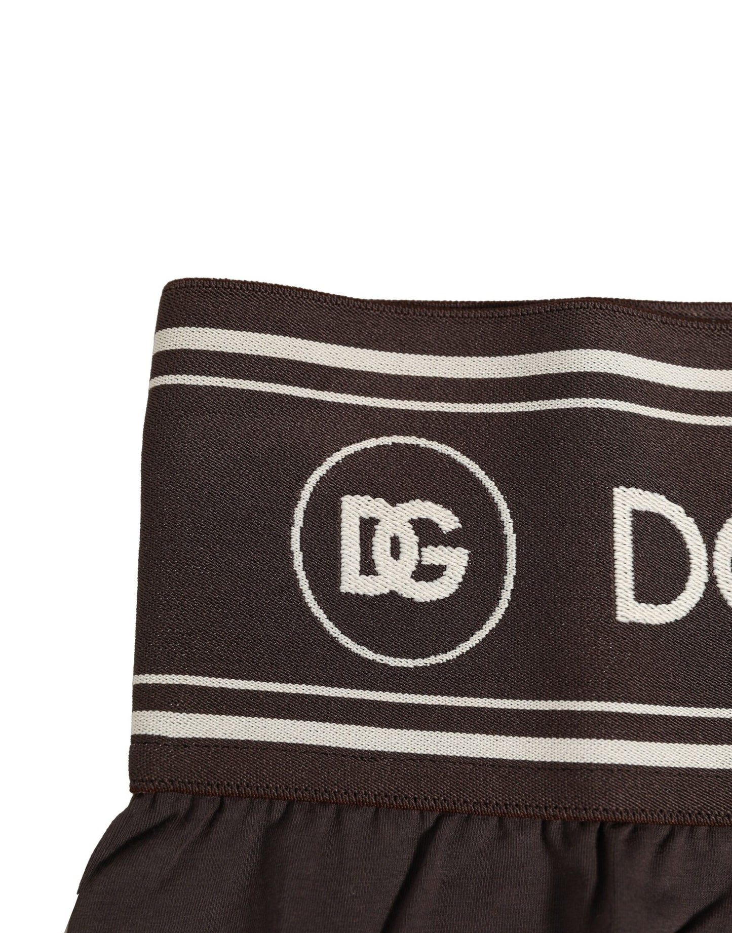 Brown Cotton Stretch Regular Boxer Underwear